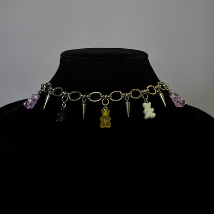 non-binary pride choker